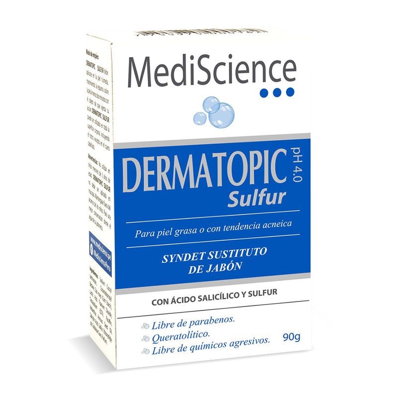 MediScience-Dermatopic-Sulfur-pH-4.0-Barra-Syndet---Barra-90-g