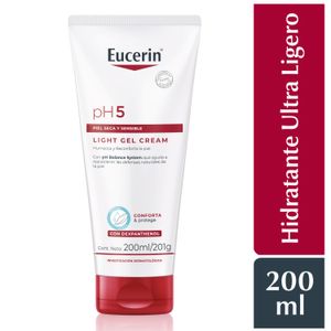 Eucerin pH5 Light Gel Crema Corporal - Tubo 200 ml