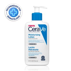 CeraVe Loción Hidratante Piel Seca a Muy Seca - Frasco 236 ml