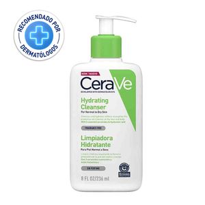 CeraVe Limpiadora Hidratante Piel Normal a Seca - Frasco 236 ml