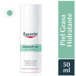 Eucerin DermoPure Oil Control Fluido Facial Matificante - Frasco 50 ml