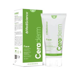 MediScience Ceraderm Face Hidratante Facial - Tubo 60 ml