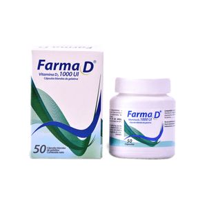 Farma D 1000 ui Cápsulas - Caja 50 und