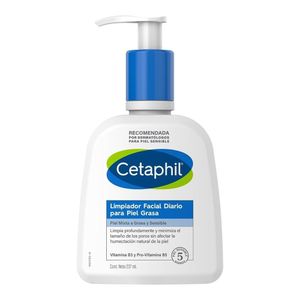 Cetaphil Limpiador Facial para Piel Grasa - Frasco 237 ml