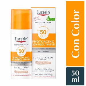 Eucerin Sun Photoaging FPS50 Protector Solar Tono Medio - Frasco 50 ml