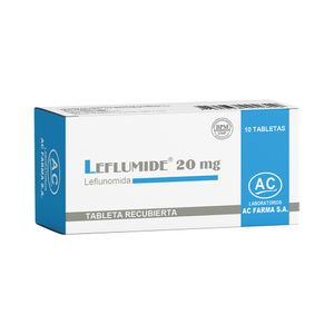 Leflumide 20 mg Tabletas - Caja 10 und