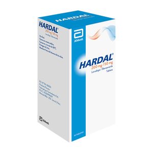 Hardal 200 mg + 50 mg Tabletas - Caja 30 und