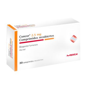 Concor 2.5 mg Comprimidos - Caja 30 und