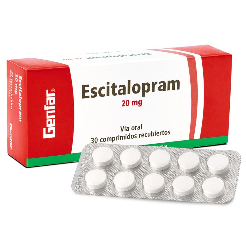 Escitalopram-20-mg-GF-Comprimidos---Caja-30-und