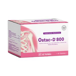 Ostac D 800 Tabletas - Caja 30 und