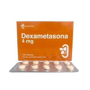 Dexametasona 4 mg ID Tabletas - Blíster 10 und