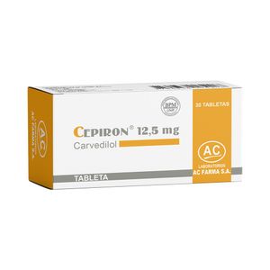 Cepiron 12.5 mg Tabletas - Caja 30 und