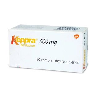 Keppra 500 mg Comprimidos - Caja 30 und