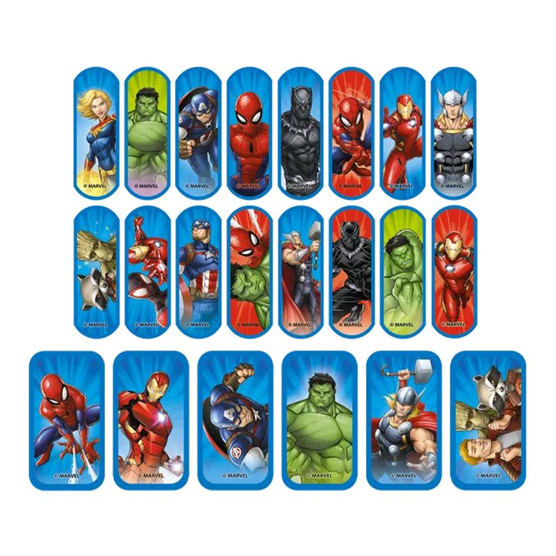 Hansaplast-Curitas-Diseño-Marvel---Caja-20-und