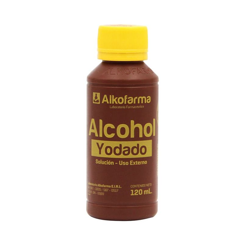 Alkofarma-Alcohol-Yodado---Frasco-120-ml