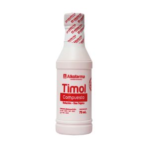 Alkofarma Timol Compuesto - Frasco 75 ml