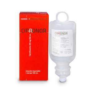 Cipronor 0.2% Solución para Perfusión - Frasco 100 ml