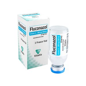 Fluconazol 200 mg/100 ml VT Solución Inyectable - Vial 1 und