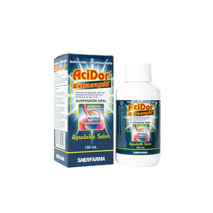 Acidor Extra Rapid Suspensión Oral - Frasco 150 ml