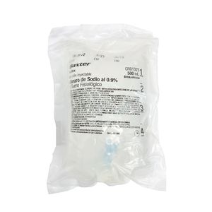 Cloruro de Sodio 0.9% BX Solución Inyectable - Bolsa 500 ml