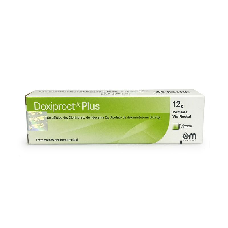 Doxiproct-Plus-4-g---2-g---0.025-g-Pomada-Rectal---Tubo-12-g