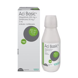 Aci Basic 400 mg + 30 mg/5 ml Suspensión Oral - Frasco 220 ml