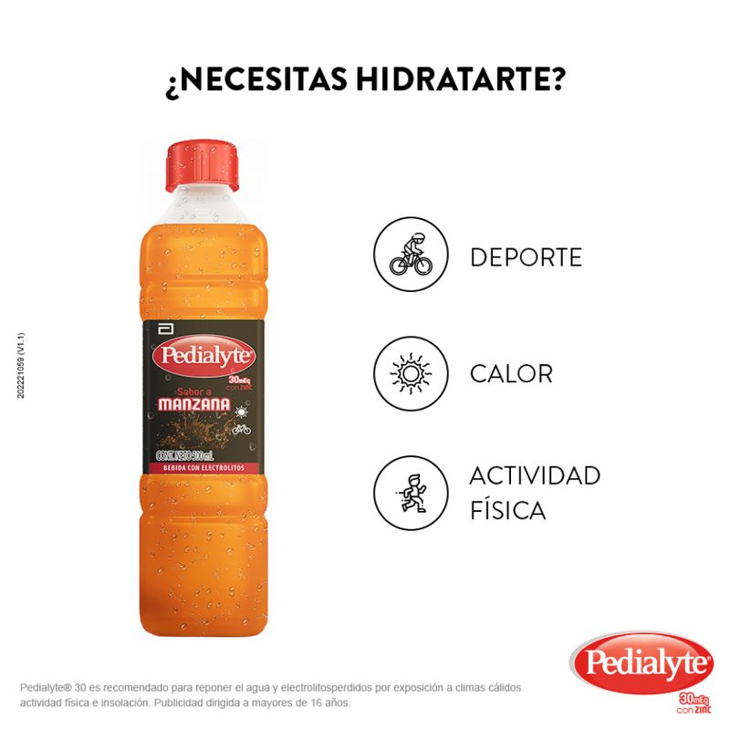 Pedialyte-30-mEq-Sabor-Manzana---Frasco-500-ml