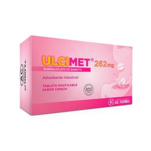 Ulcimet 262 mg Tabletas Masticables - Blíster 10 und