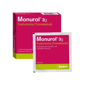 Monurol 3 g Granulado para Solución Oral - Sobre 8 g