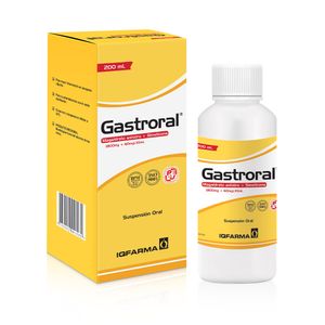 Gastroral 800 mg + 60 mg/10ml Suspensión Oral - Frasco 200 ml