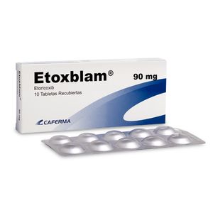 Etoxblam 90 mg Tabletas - Caja 10 und