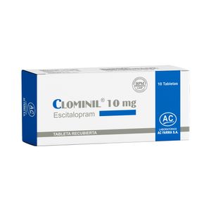 Clominil 10 mg Tabletas - Caja 10 und