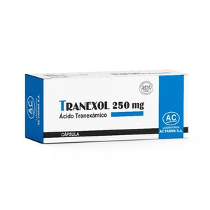 Tranexol 250 mg Cápsulas - Caja 10 und