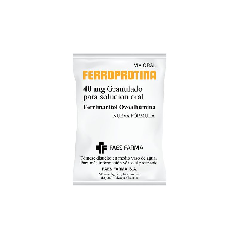 Ferroprotina-40-mg-Granulado-para-Solucion-Oral-Sobres---Caja-30-und