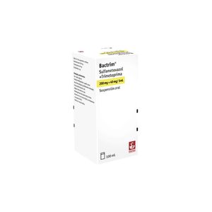 Bactrim 200 mg + 400 mg Suspensión Oral - Frasco 100 ml