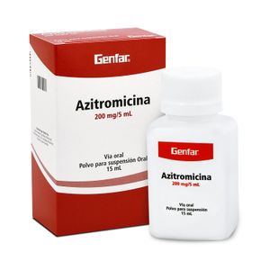 Azitromicina 200 mg/5 ml GF Polvo para Solución Oral - Frasco 15 ml