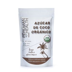 Peruvian Health Azúcar de Coco  Orgánico - Bolsa 450 g