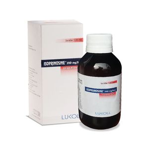 Isoprinosine 250 mg/5 ml Jarabe - Frasco 120 ml