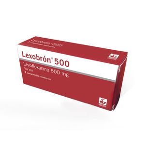 Lexobrón 500 mg Tabletas - Caja 7 und