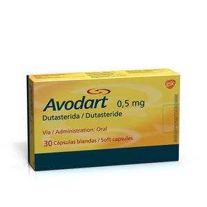 Avodart 0.5mg Tabletas - Caja 30 und