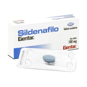 Sildenafilo 100 mg GF Tableta - Caja 1 und