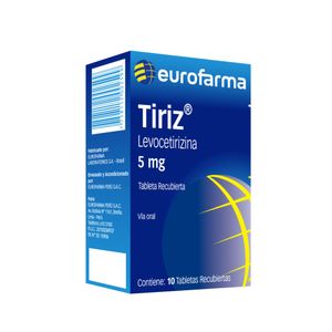 Tiriz 5 mg Tabletas - Caja 10 und