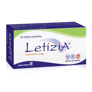 Letizia 5 mg Tabletas - Caja 10 und