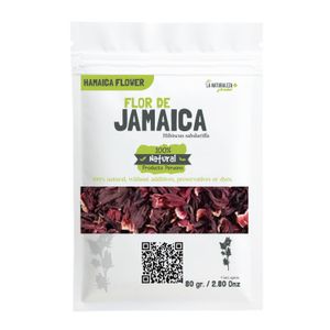 La Naturaleza y tu Salud Flor de Jamaica - Bolsa 80 g