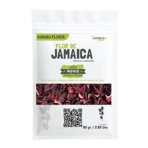 La Naturaleza y tu Salud Flor de Jamaica - Bolsa 60 g