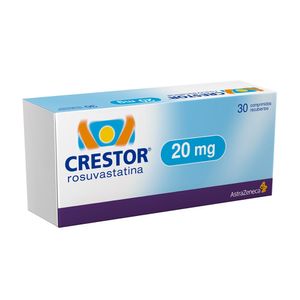 Crestor 20 mg Comprimidos - Caja 30 und