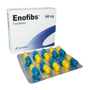 Enofibs 160 mg Cápsulas - Blíster 10 und