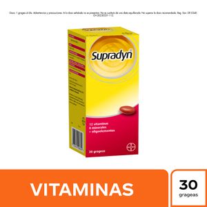 Supradyn Multivitamínico Grageas - Caja 30 und