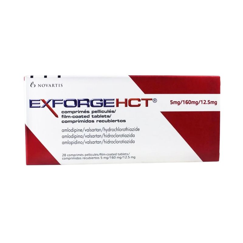 Exforge-HCT-5-mg---160-mg---12.5-mg-Comprimidos---Caja-28-und