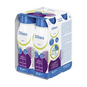 Diben Drink Sabor Frutos del Bosque - Pack 4 und (200 ml c/u)